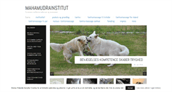 Desktop Screenshot of mahamudrainstitut.com